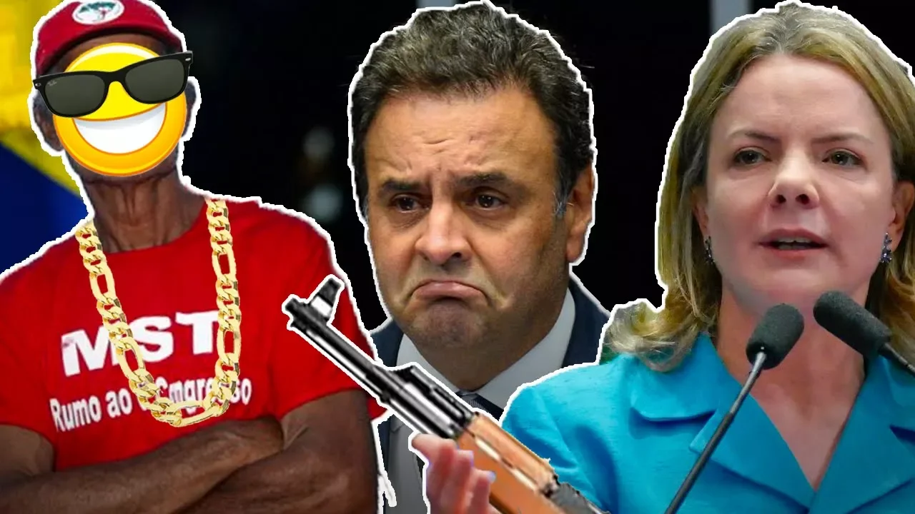Fábio Rabin - Aécio vira Réu / Gleisi Terrorista ? / MST e MTST Playboy ?