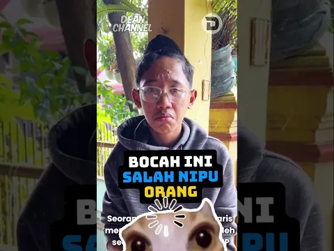 Bocah ini salah nipu orang 😅😅