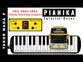 Lagu Takur Nada F - Joget di Pinggir Jalan Full • Pianika Tutorial