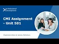 CMI Assignment Unit 501