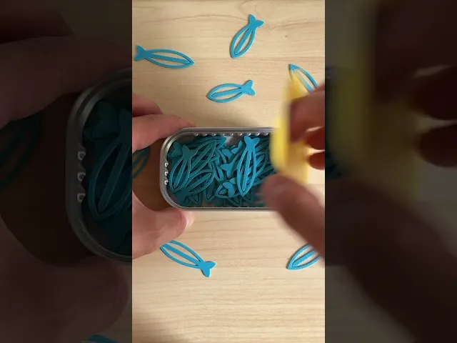 Fishclips, a set of Paper Clips. video thumbnail