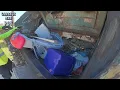 Trash Truck Hopper POV - Bulky Waste Pickup 4K U