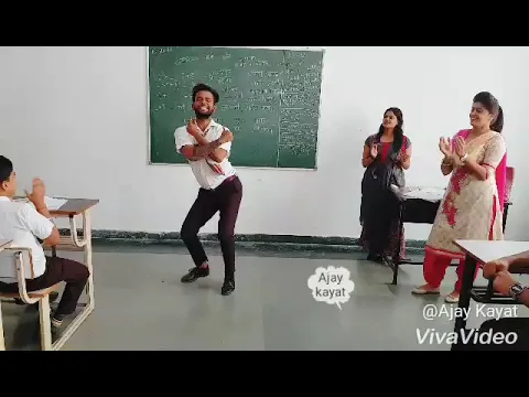 Download MP3 Haryanvi Dance In School Boys Dance By ajay kayat Song || gadn jogi teri to batine nyari s