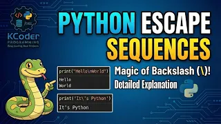 Python Escape Sequences Explained