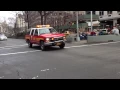 NEW YORK STATE CERTIFIED ESCORT VEHICLES CARRYING PART OF THE FREEDOM TOWER TO WORLD TRADE CENTER