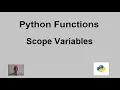 Python Scope Variables