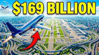 I Accidentally Built the BUSIEST International Airport Ever in Cities Skylines 2