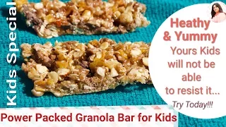 Recharge yourself this New year by switching the readymade oversweetened granola bars with my health. 