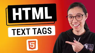 HTML Text Tags & HTML Comments