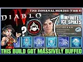 Diablo 4 - New Best BUFFED PERFECT Sorcerer Ice Spikes Blizzard Build