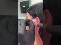 Rose Side Ear and Face Tattoo design