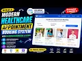 Build a Modern Healthcare Appointment Booking System HTML CSS JS Bootstrap