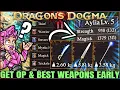 Dragon s Dogma 2 - How to Get the BEST Weapon For Each Vocation EARLY Get POWERFUL Fast