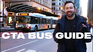 HOW TO RIDE THE BUS IN CHICAGO CTA Public Transportation Travel Guide from a Local 4K Vlog