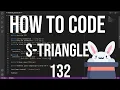 how to code racket - 132 Sierpinski Triangle generative recursion