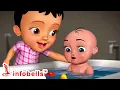 Lagu Ippudu Schooluku Veltunnanu - Getting Ready for School | Telugu Rhymes \u0026 Cartoons | Infobells