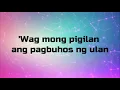Umaaraw, Umuulan - December Avenue (lyric video)