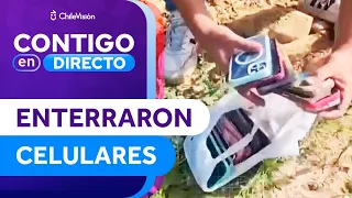MÁS DE 40 EQUIPOS OCULTOS: Delincuentes robaban y enterraban celulares  - Contigo en Directo