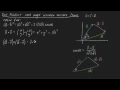 Dot product and angle between two vectors proof