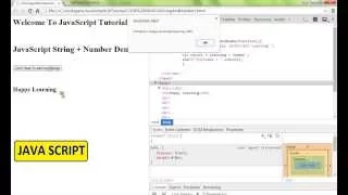 ADDING STRING AND NUMBER IN JAVASCRIPT DEMO