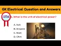 Electrical Science Quiz Test Your Knowledge with Multiple Choice Questions