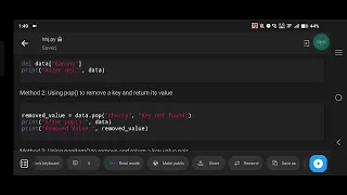 Python Ways to Remove a Key from Dictionary