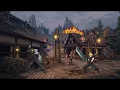 Retro style battle sephiroth vs cloud