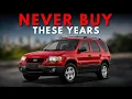 Ford Escape Years to Avoid 3 Worst and 4 Best to Buy in 2026