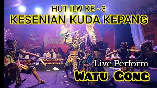 kesenian kuda lumping jaranan dem live watu gong wonosobo hut ilw ke 3