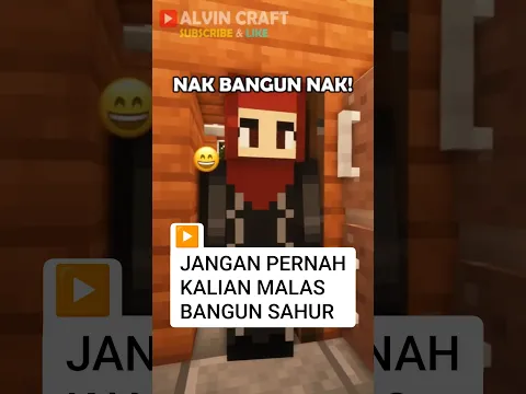 JANGAN PERNAH KALIAN MALAS BANGUN SAHUR!!! 🤣🤣🤣 #shorts