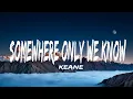Lagu Keane - Somewhere Only We Know (Lyrics)