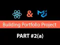 React Material Ui Portfolio Project Part a Build Resume Component