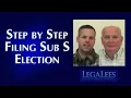 Form 2553--How to File as a Subchapter S It s Not Too Late to Save On Business Taxes