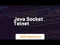 java socket telnet