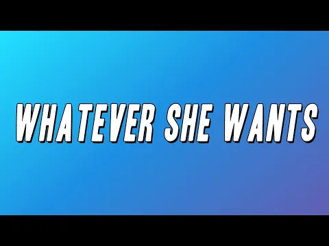 Download MP3 Bryson Tiller - Whatever She Wants (Lyrics)