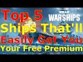 Download Lagu World of Warships- Top 5 Ships That'll Easily Get You Your Free Premium Ship