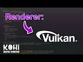 Kohi Starting Vulkan Renderer Vulkan Game Engine Series