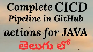 GitHub Actions Pipeline for Java Projects in CodeKamikaze Github Action tutorial