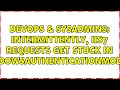 DevOps SysAdmins Intermittently IIS7 requests get stuck in WindowsAuthenticationModule