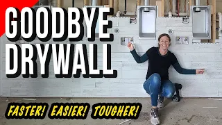 Fast Final Walls No Tape Mud or Paint Durable and Easy to Clean