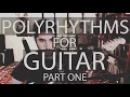Polyrhythms for Guitar Lesson Part One 4 over 3 - Garner Guitar