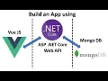 NET Core MongoDB Vue JS Full-Stack App Tutorial