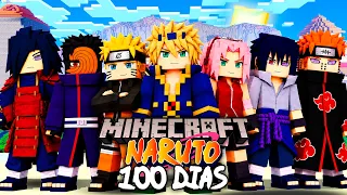 SOBREVIVÍ 100 Días en NARUTO en Minecraft y esto es lo que sucedió...