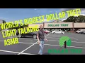 World s Biggest Dollar Tree ASMR 30 Minute Walkthrough light talking Grant Harting