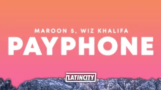 Maroon 5 Wiz Khalifa Payphone Lyrics 