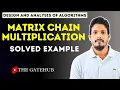 Matrix Chain Multiplication Example Dynamic Programming GATECSE DAA