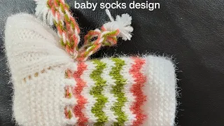 easy knit booties design for baby socks design baby socks knitting pattern shoes design