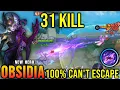 Download Lagu 31 Kills!! Obsidia New Hero Mobile Legends The Killing Machine!! - New Hero Tryout ~ MLBB