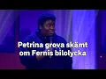Petrinas grova skämt om Fernis bilolycka