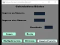 Calculadora Basica en NetBeans Java